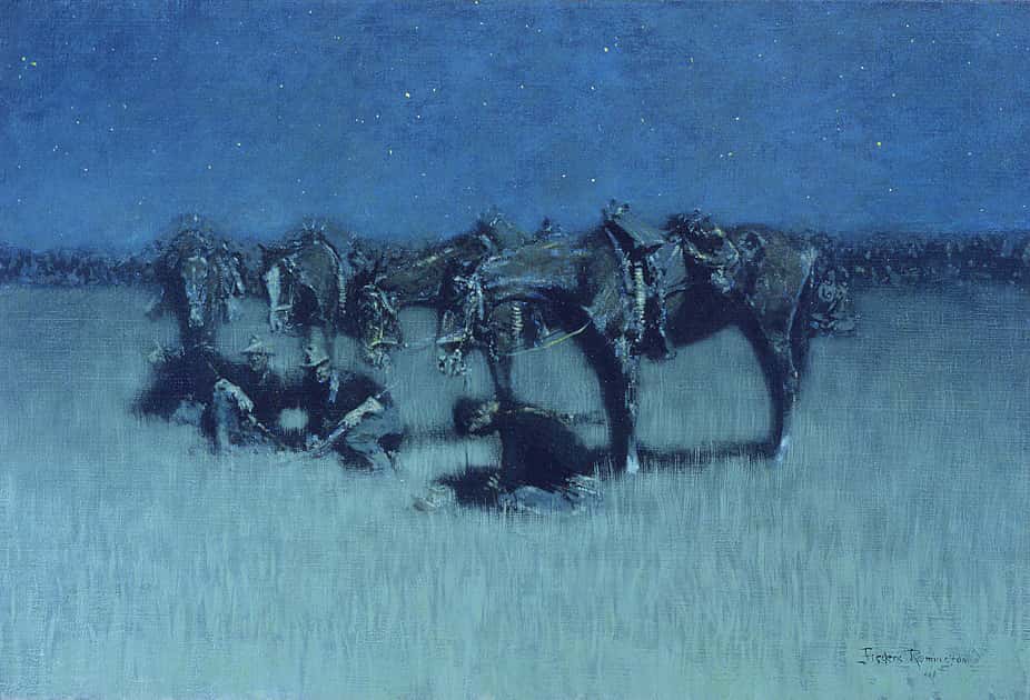 Night Halt of the Cavalry