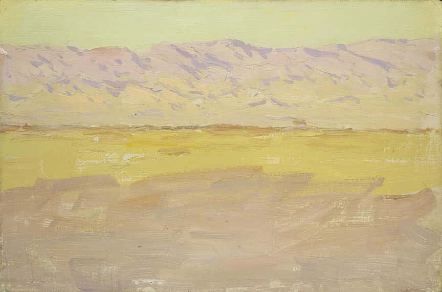 Untitled (landscape sketch)