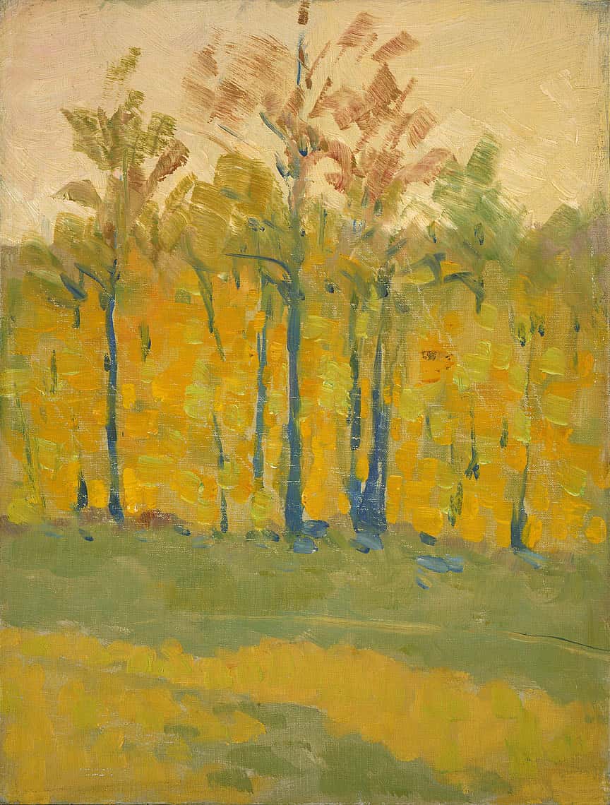 Untitled (landscape sketch)