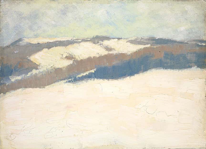 Untitled (winter landscape)
