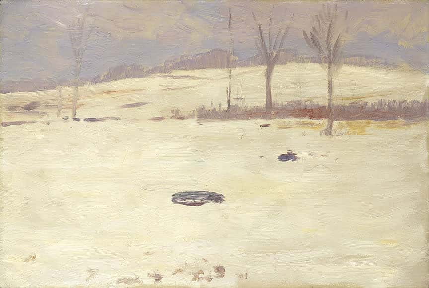 Untitled (winter landscape)