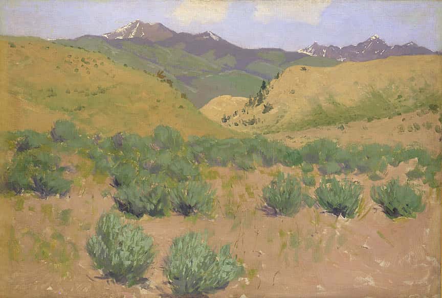 Untitled (landscape study)