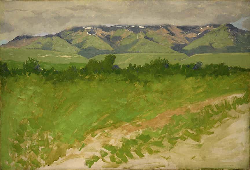 Untitled (landscape study)