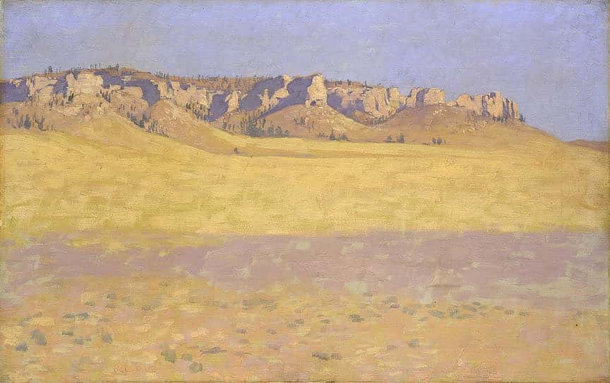 Untitled (Red Cloud Buttes north of Fort Robinson, Nebraska)