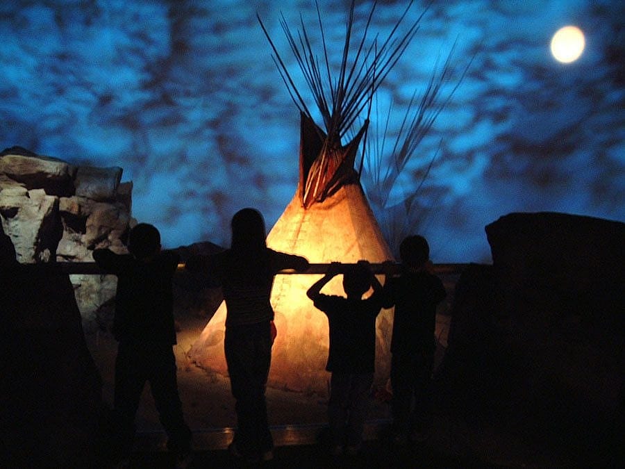 Seasons of Life gallery in the Plains Indian Museum