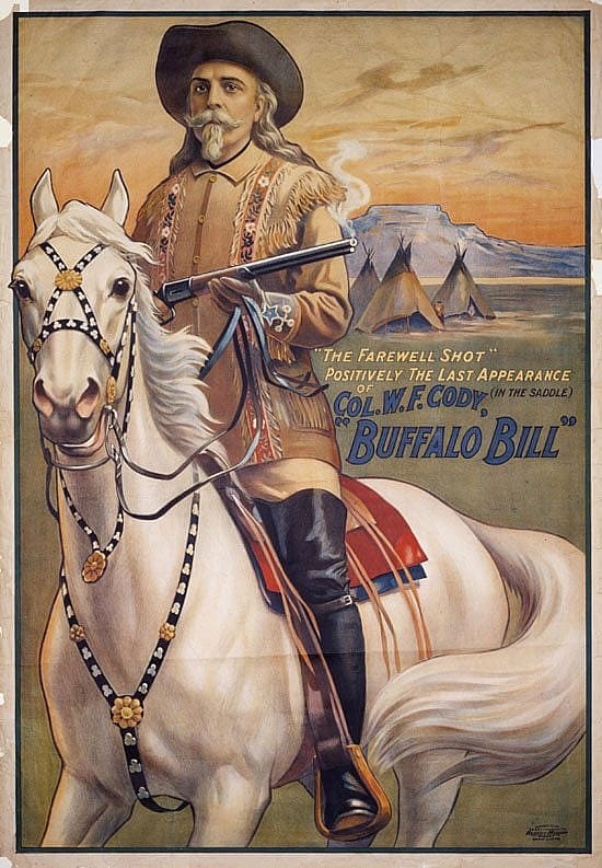 'The Farewell Shot' poster. 1.69.137. Buffalo Bill Center of the West.