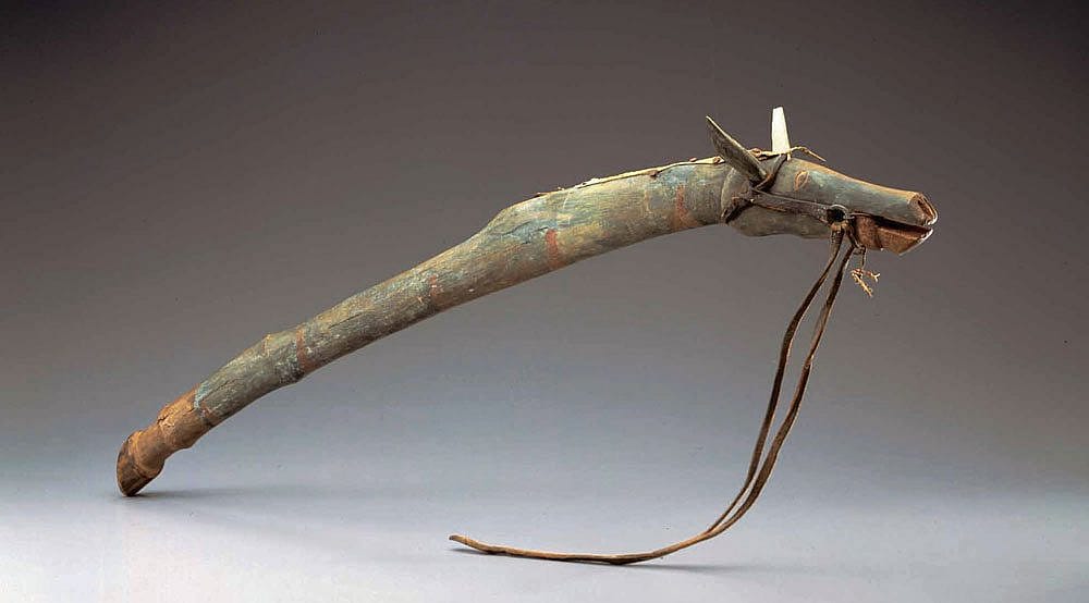 Dance stick, ca. 1885. From 'Splendid Heritage.' WC8805005