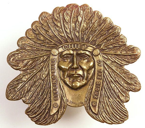 Indian head belt buckle. P.69.62