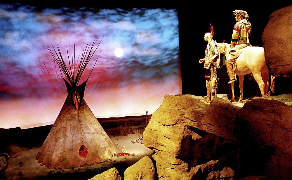 Collections and multimedia interact in the Plains Indian Museum