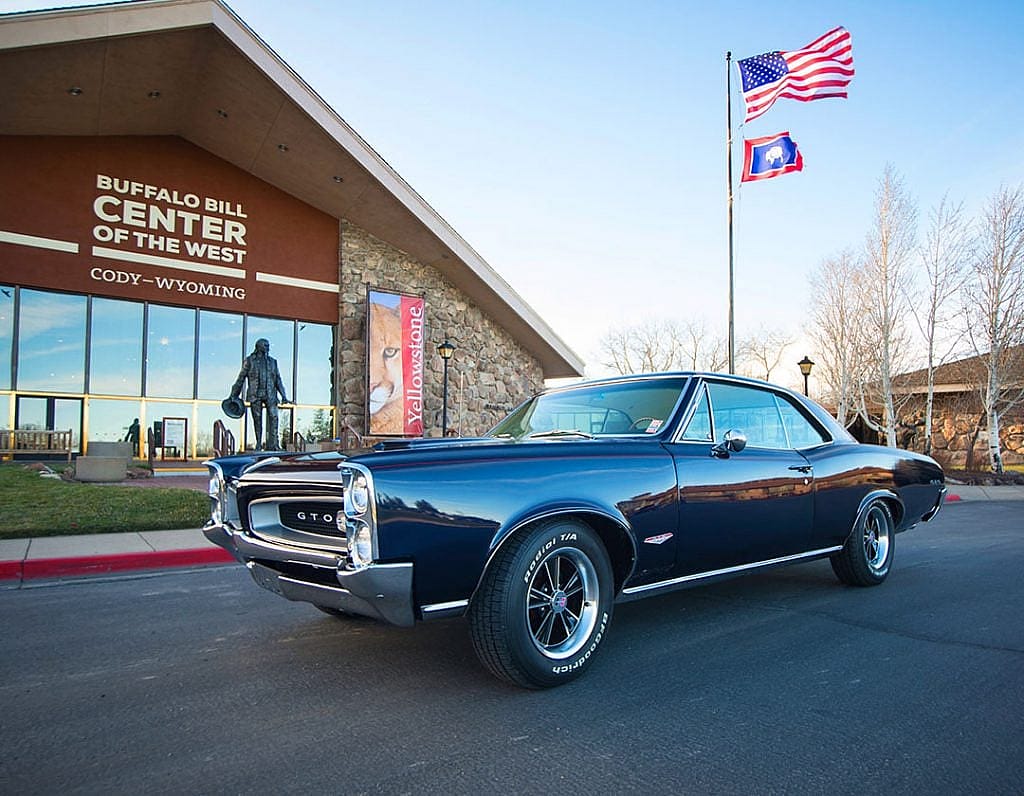 This car of North's design, the GTO, was the Buffalo Bill Center of the West's raffle car in 2018.