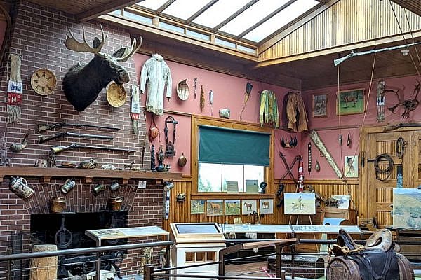 RemingtonStudioEDIT Frederic Remington Studio exhibit in the Whitney Western Art Museum