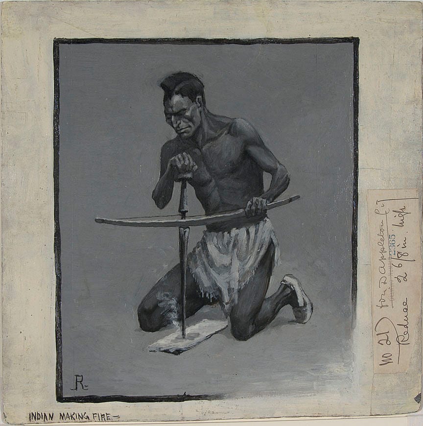 Indian Kindling Fire