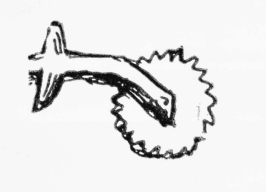 Untitled (Ranch Life and the Hunting-Trail, tailpiece, spur)