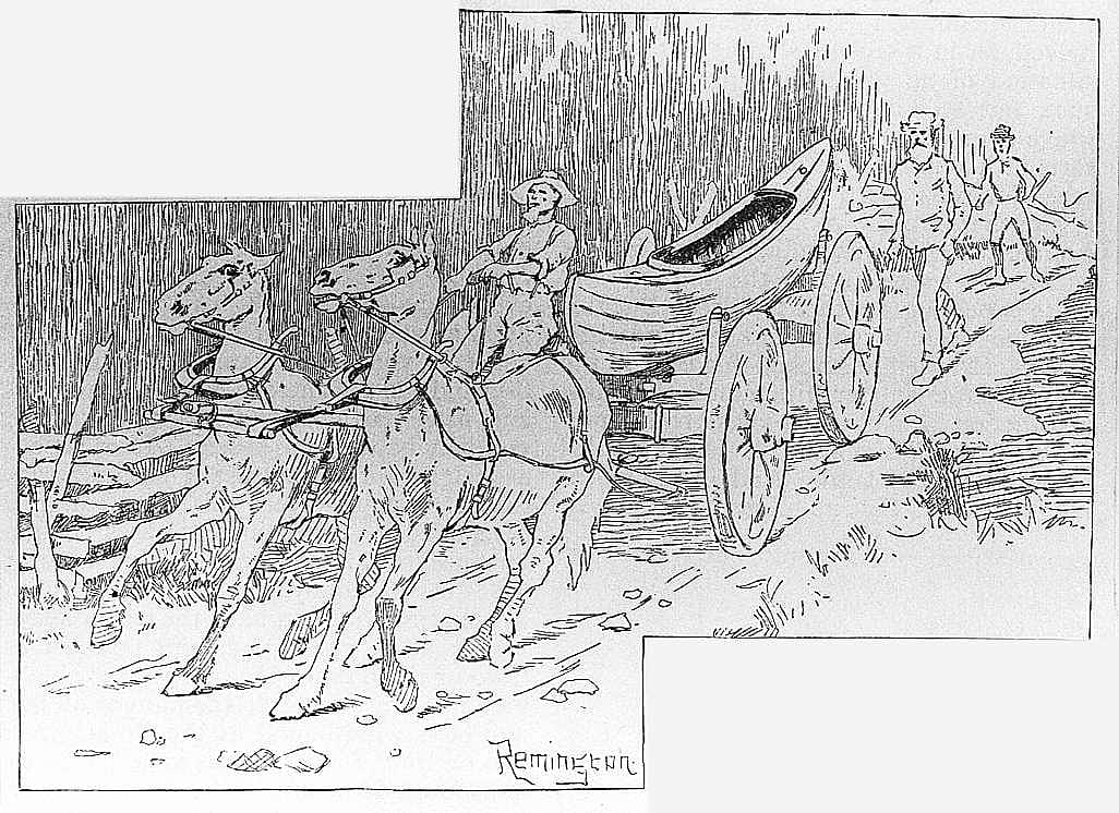 A Portage by Wagon