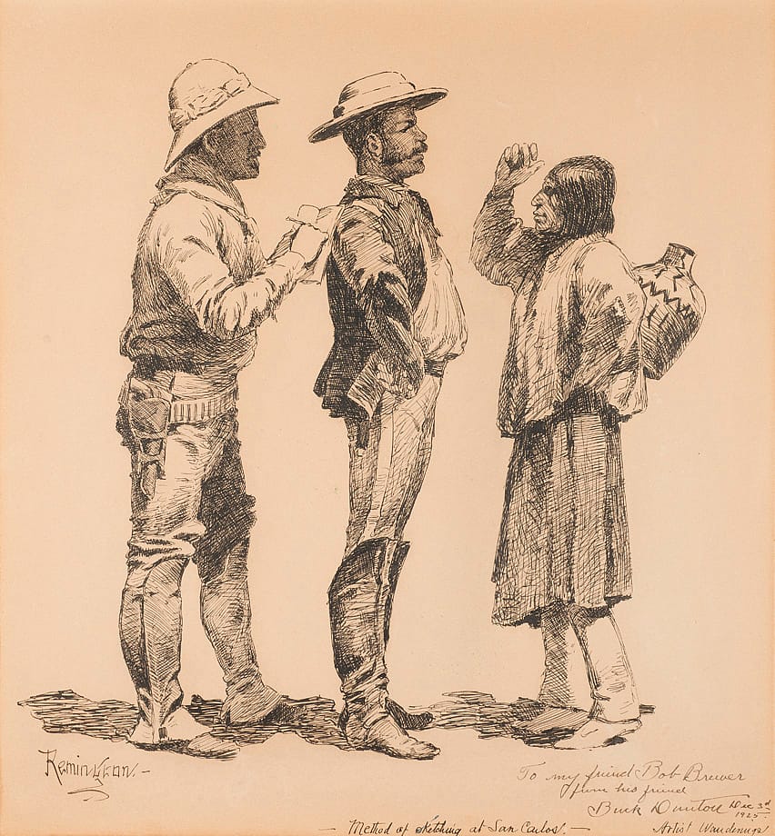 Method of Sketching at San Carlos