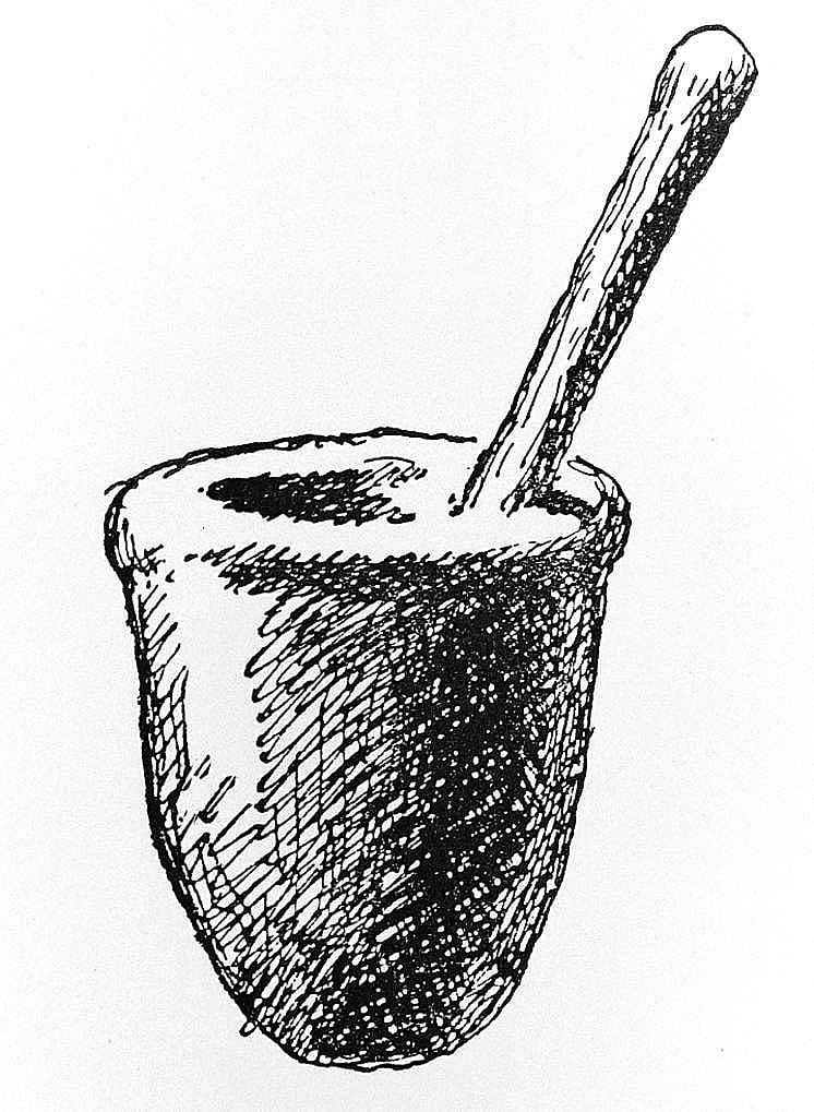 Antique Mortar and Pestle