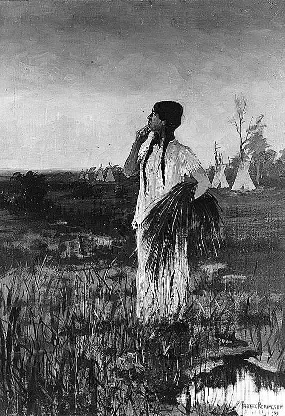 Like a Ghost That Goes at Sunrise He Beheld a Maiden Walking