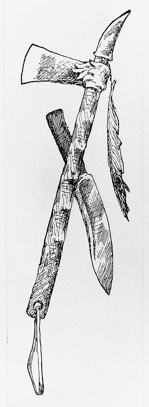 Tomahawk and Knife