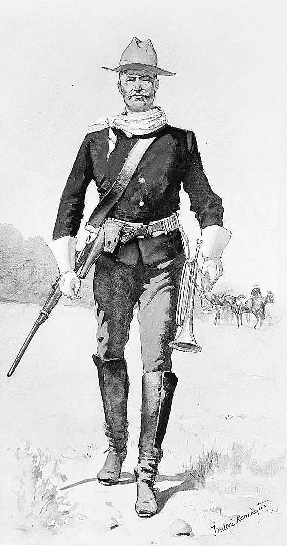 Bugler on Campaign