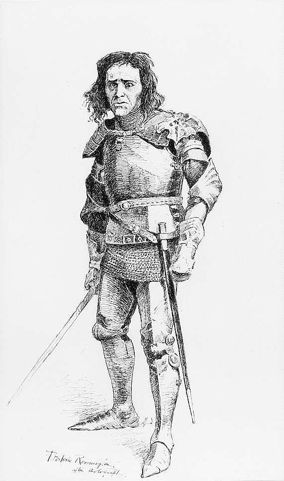 Richard Mansfield as Richard the Third