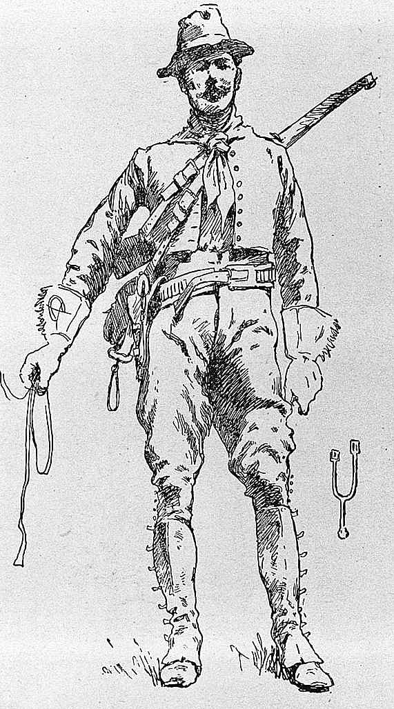 Cavalry--Field Uniform