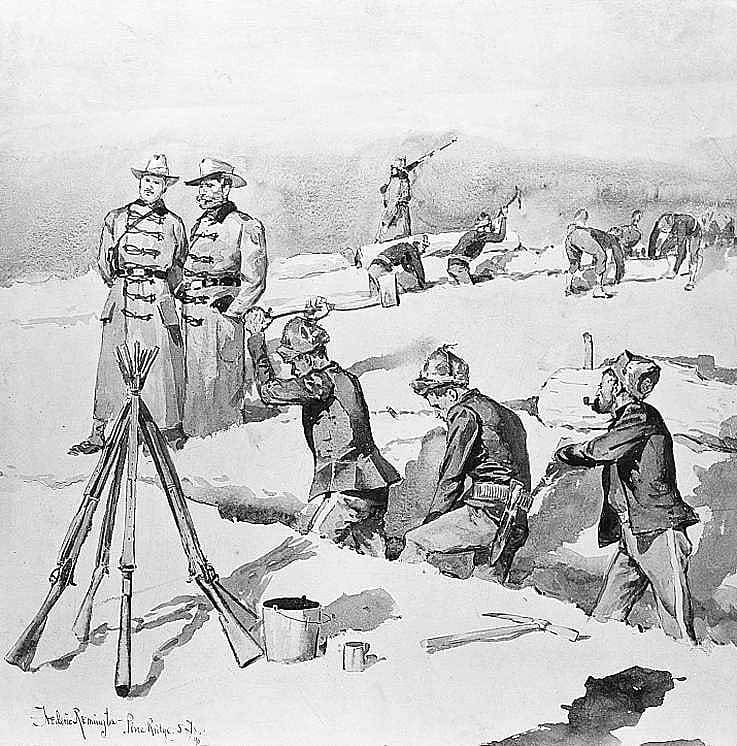 In the Trenches at Pine Ridge