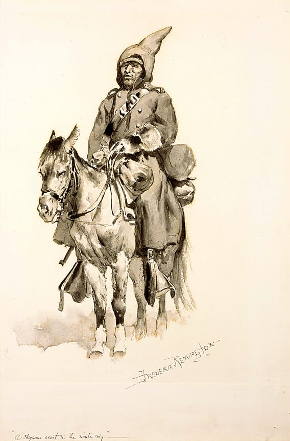 A Cheyenne Scout in Winter Rig