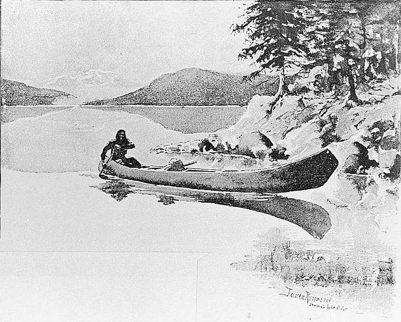 An Impression of Shuswap Lake, British Columbia
