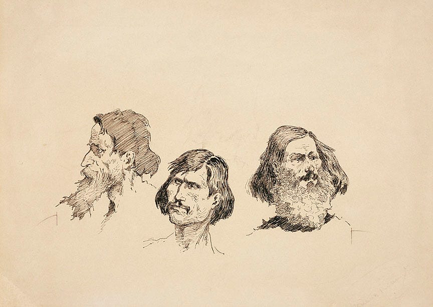 American, Mexican, and French Pioneer Types