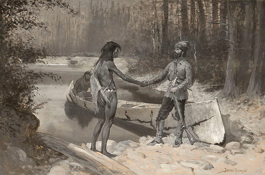 The Courrier [sic] du Bois and the Savage