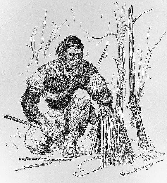 Setting a Mink-Trap