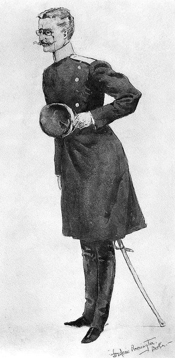Untitled ("Side Lights on the German Soldier," initial-piece of soldier)