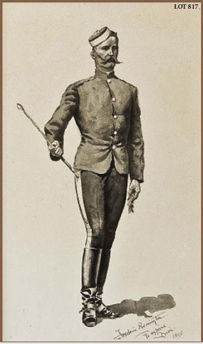 Street Dress of the Mounted Police, c. 1893