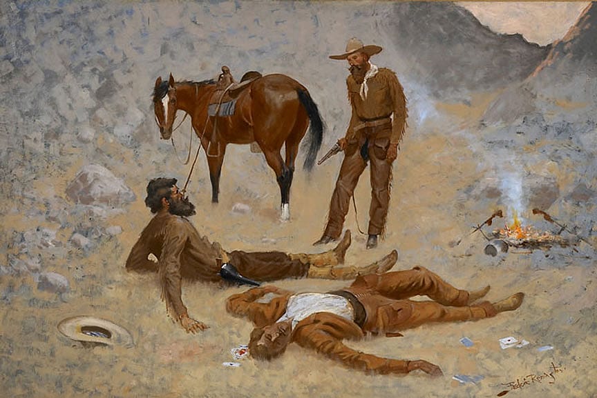 "He Lay Where He Had Been Jerked, Still as a Log"