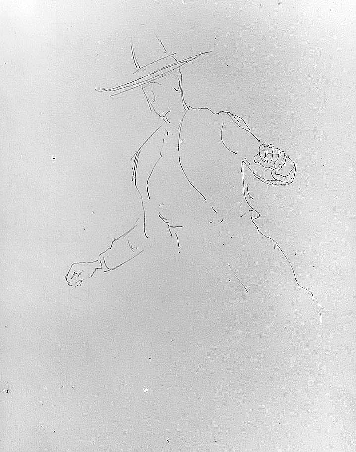 Untitled (Sketch for Coming to the Rodeo)