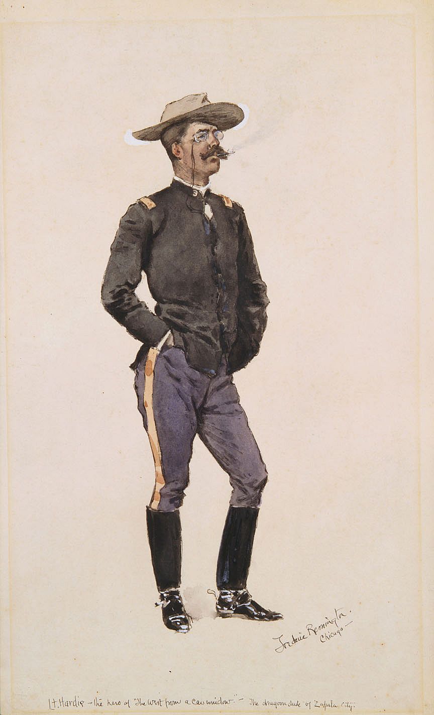 Lieutenant Hardie, the Hero of "West from a Car Window"