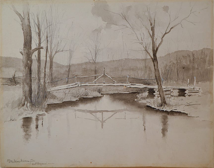 A Foot-Bridge, West Virginia