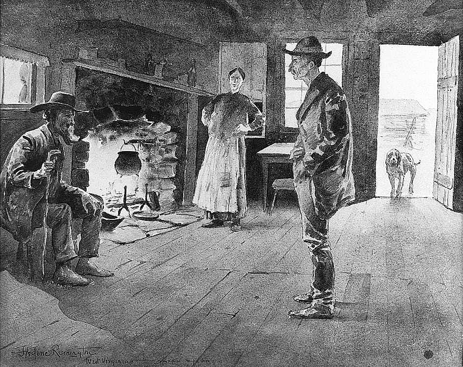 Interior of a Mountain Cabin