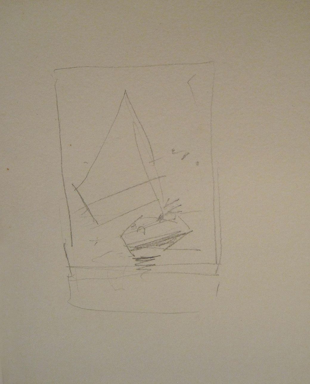 Untitled Sketch (Winter Shooting on the Gulf Coast of Florida )