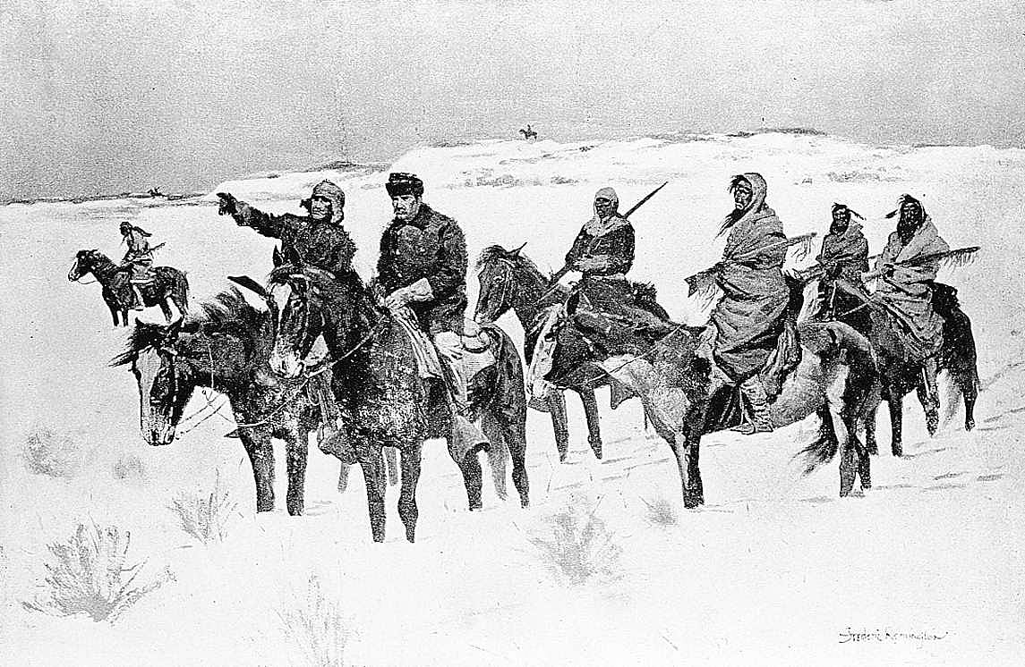Captain Baldwin Hunting the Hostile Camp