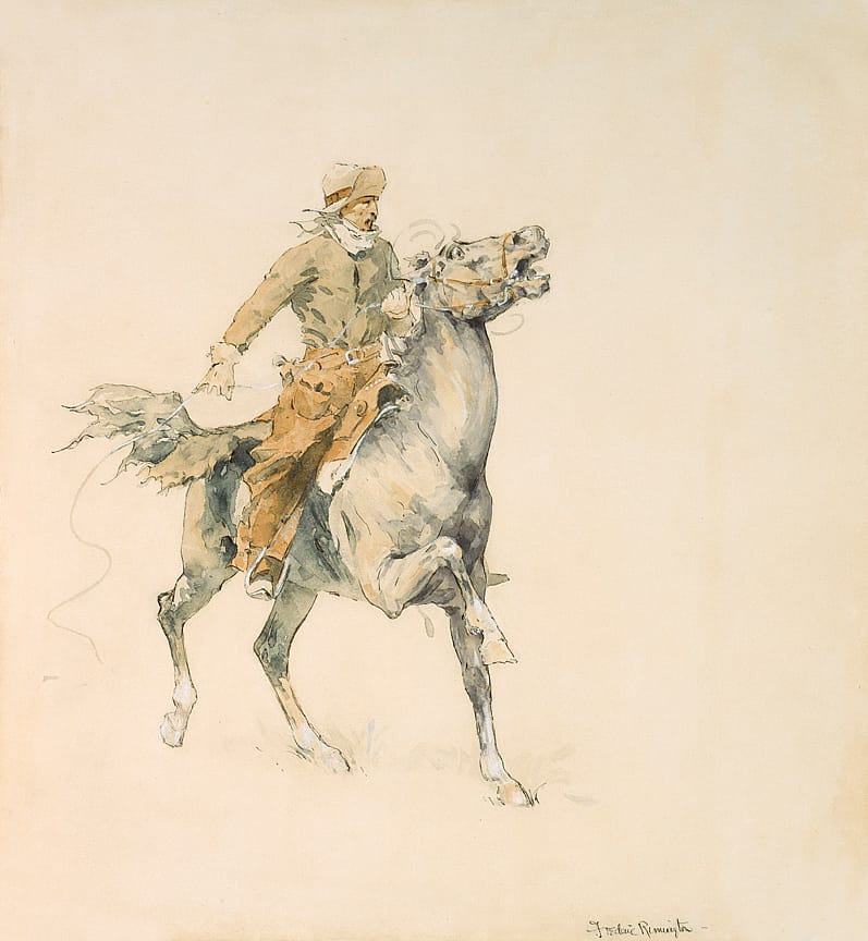 Untitled (Drawings, cowboy, cover)