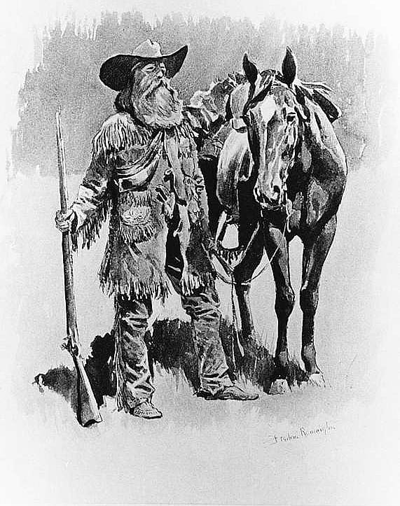 A Trapper and His Pony