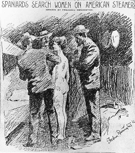Spaniards Search Women on American Steamers