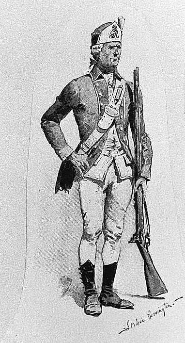 A Light-Infantry Soldier of the Period