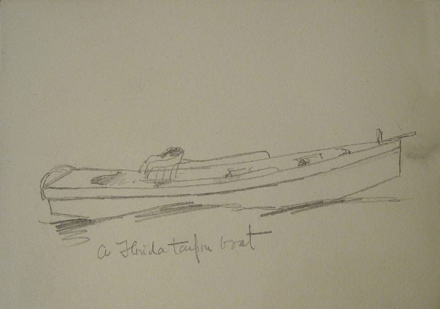 A Florida Tarpon Boat