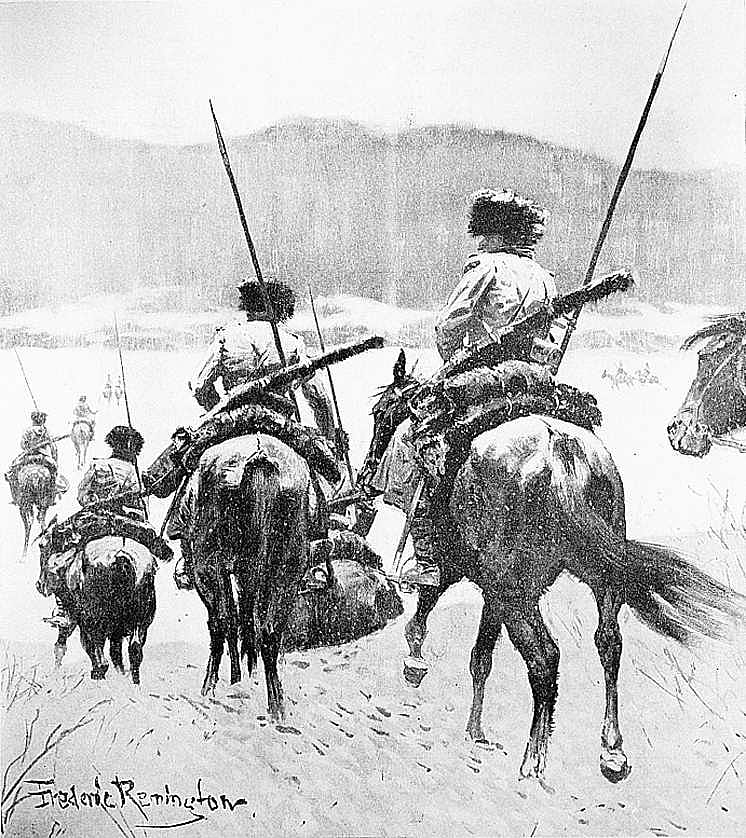 A Patrol of Cossacks on the Upper Yalu River
