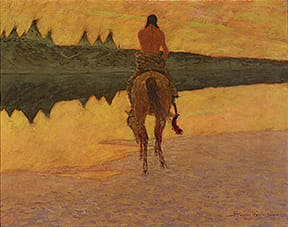 Sunset on the Plains