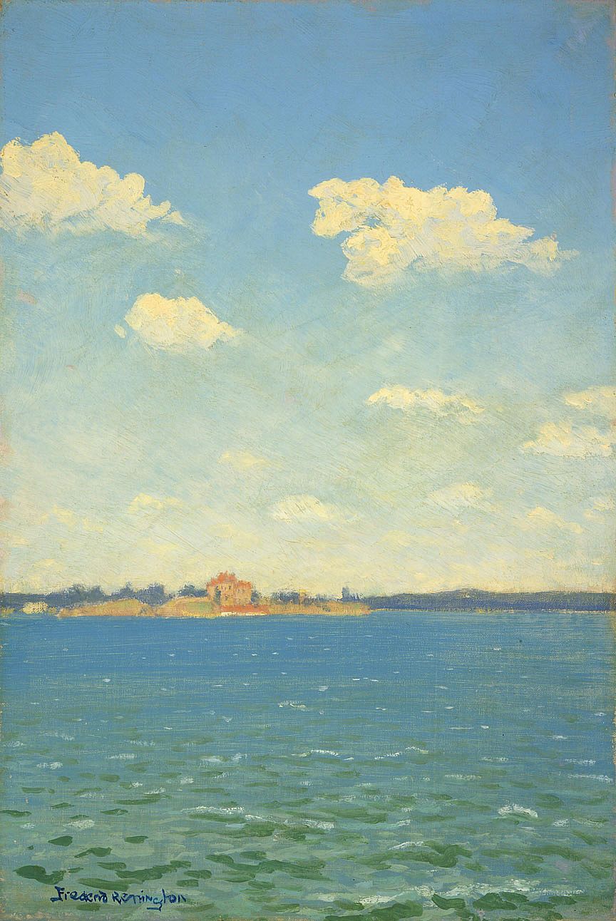 Untitled (Dark Island Castle, St. Lawrence River)