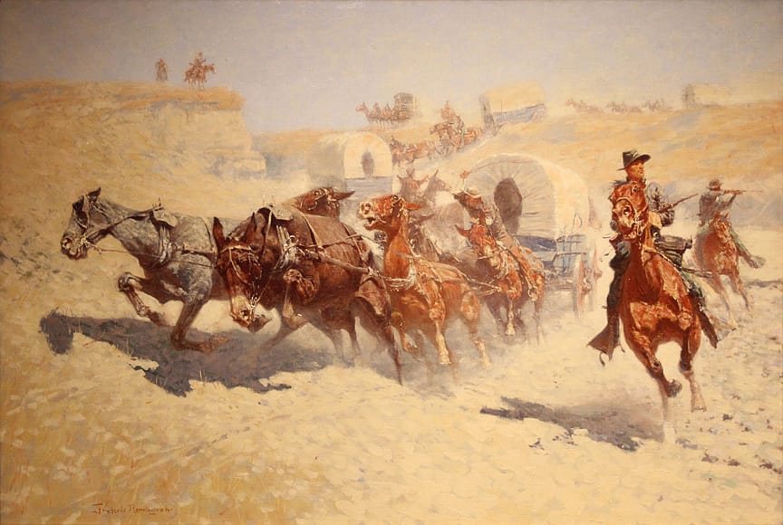 Attack on the Supply Wagons