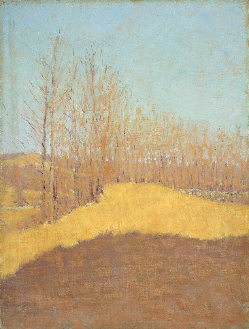 Untitled (landscape sketch)